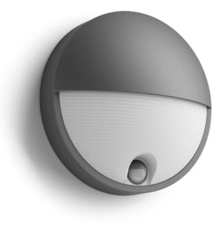 Outdoor wall lamp with sensor Philips Capricorn 1x6W Led