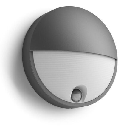 Outdoor wall lamp with sensor Philips Capricorn 1x6W Led