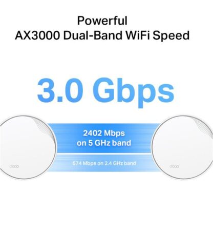 TP-LINK DECO X50-POE AX3000 MESH 3PK - Image 4