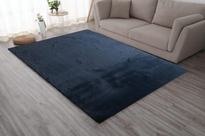 Carpet shaggy soft blanita 200x300 Navy