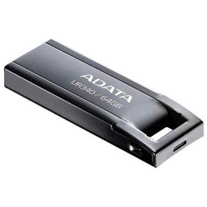 USB ADATA UR340 64GB BLACK METALLIC - Image 2