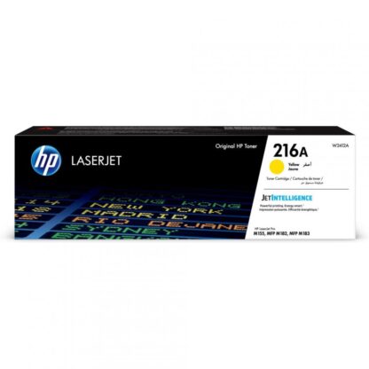YELLOW toner cartridge No. 216A W2412A 0.85K