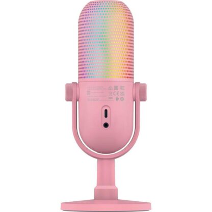 Razer Seiren V3 Chroma RGB pink microphone - Image 3