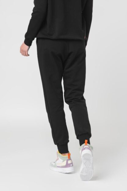 Black Cotton Women's Pants-L - Image 2