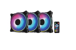 Fans PRO GAMING 3X120mm ARGB Black