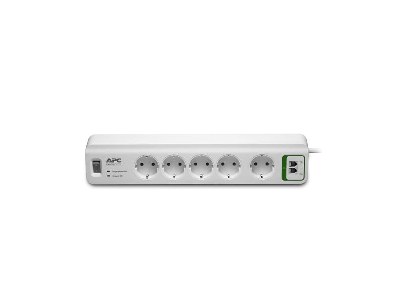 APC extension cord with protection 5 sockets EU Supplies