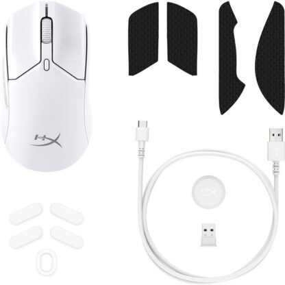 HyperX Pulsefire Haste Core 2 WS, alb - Image 5