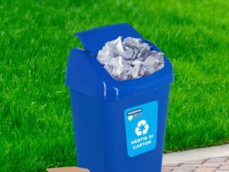 ECO 18 L RECYCLING WASTE BASKET, BLUE