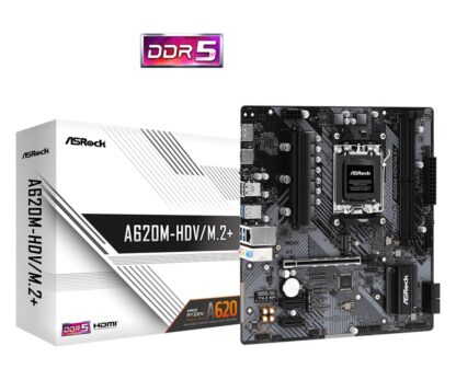 Motherboard ASROCK A620M-HDV/M.2+ AM5 DDR5