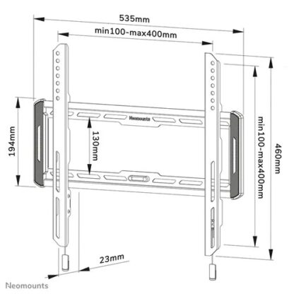 Neomounts Screen TV Wall Mount Fix 32"-65" - Image 3