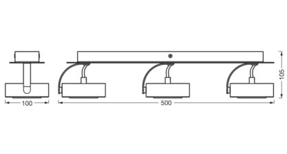 DECOR SPOT VENUS 500MM 16W 830 WT LEDV - Image 3