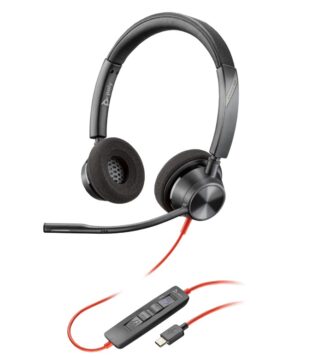 Poly Blackwire 3220 Stereo USB-C HS +USB-C/A