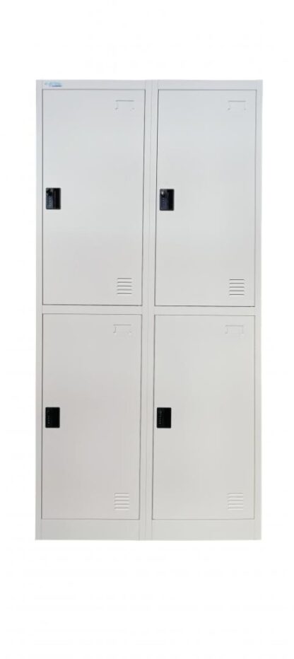 METAL LOCKER WITH 4 DOORS - Image 3