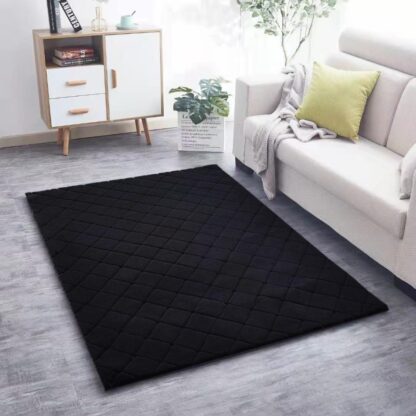 LAVI FUR CARPET 200X300 CM BLACK