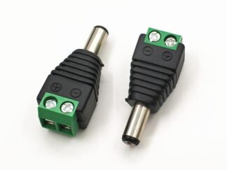 MALE POWER CONNECTOR WITH SCREW 10PCS