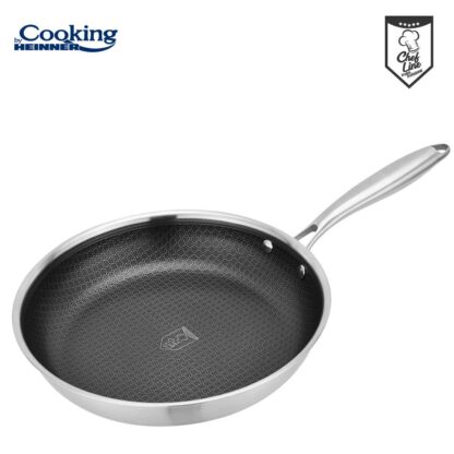 STAINLESS STEEL PAN 3 LAYERS 30X6CM, TITANIUM3