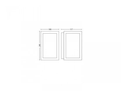IMPRESS HUE WACA EU LARGE WALL LANTERN - Image 2