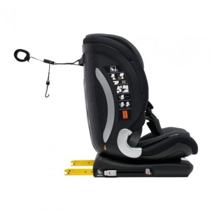 U-Grow car seat, isofix, 76-150 cm, black - Image 6