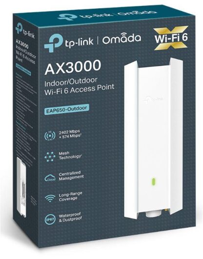 TPLINK AX3000 WIFI6 AP EAP650-OUTDOOR - Image 3