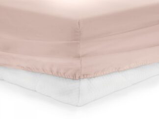 Bed sheet with elastic 160X200 CM - Pink