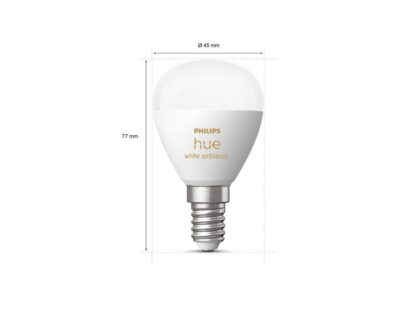 PHILIPS HUEWA 5.1W LUSTER E14 2P EU - Image 3