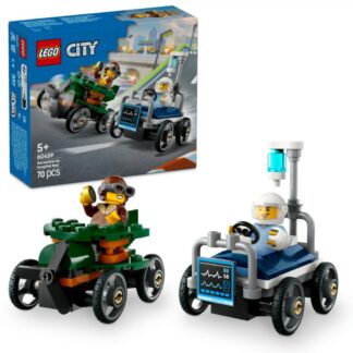 Airplane vs. Hospital Bed Race Car Pack 60459