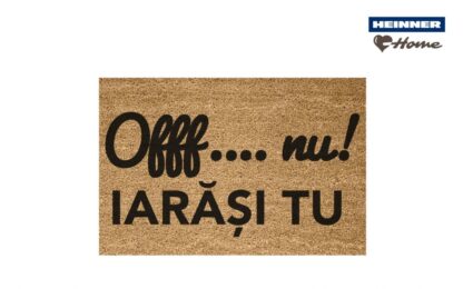 COIR DOOR MAT 60X40 CM, OFFF