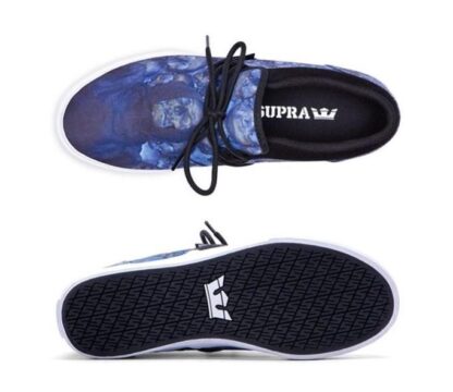 SUPRA CUBA BLUE LEVITAS PRINT-WHITE, 44 - Image 2
