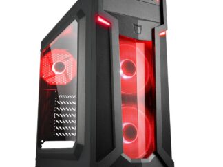 Case SHARKOON VG6-W RED ATX