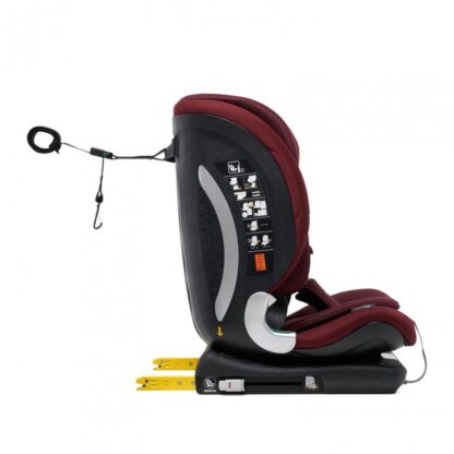 U-Grow car seat, isofix, 76-150 cm, red - Image 6
