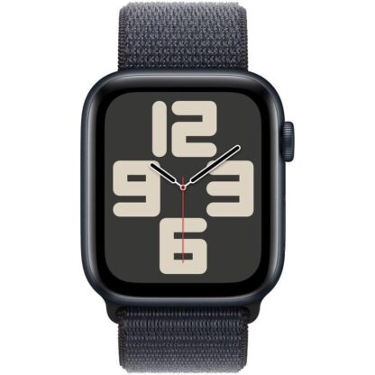 Apple Watch SE GPS 44mm Midnight Aluminium Case with Ink Sport Loop - Image 2