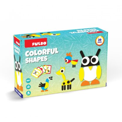 COLORED SHAPES GAME, 29 PIECES - Image 4