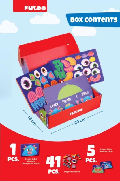 MAGNETIC GAME-CREATE A MONSTER - Image 2