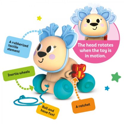 DEER, PULL-AWAY TOY - Image 3