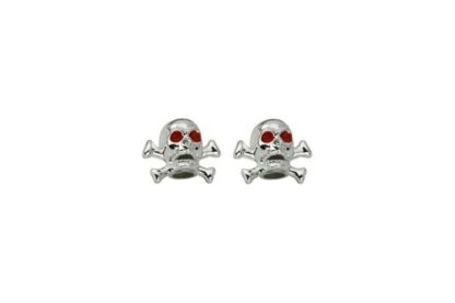 NMX SKULL&BONES VALVE COVER, 2PCS, CHROME