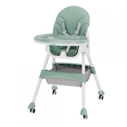 2 in 1 dining chair, foldable, green