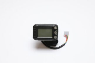 Screen with scooter accelerator lever