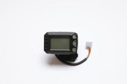 Screen with scooter accelerator lever