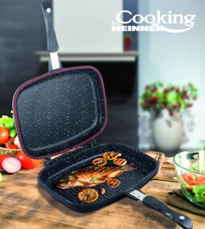 Double pan 32x24x7.5 cm, Dark Line induction