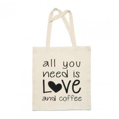 Cotton shopping bag with printings - Image 3