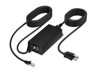 Poly PoE++ 65W2.5G w/CAT6A +PwrCrd