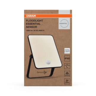 FL ESSENTIAL SENSOR 20W 840 BK OSRAM