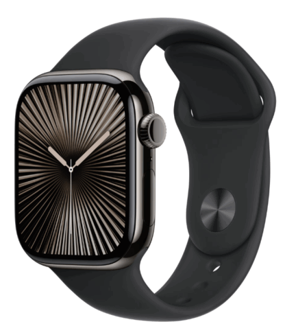 APPLE WATCH 10 42 SL TI BK SB SM CEL-BCS - Image 2