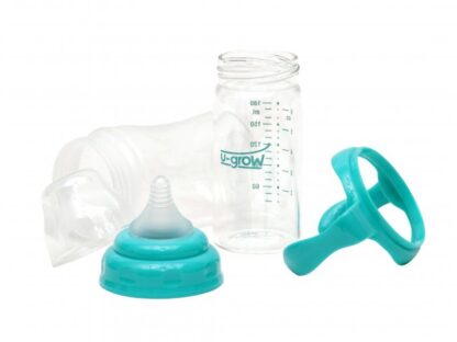 Baby bottle glass 120 ml Wide neck UG A-1055