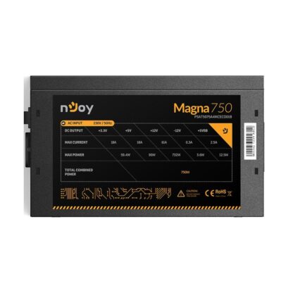 POWER SUPPLY ATX 750W NJOY ENGINE 80+ BRONZE - Image 3
