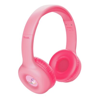 Trust Nouna WS kids headphones, pink - Image 3