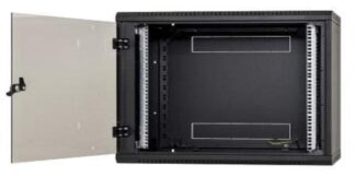 TRITON WALL RACK 1-SECT 9U/600 Black