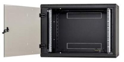 TRITON WALL RACK 1-SECT 9U/600 Black