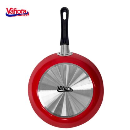 PRESSED ALUMINUM PAN 24x4CM, PRIMO, RED - Image 2
