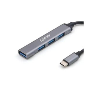External HUB Spacer USB-C, aluminium